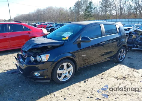 2013 Chevrolet Sonic Ltz Manual from USA, damaged, VIN 1G1JF6SB4D4153119